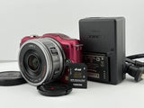 Panasonic Lumix DMC-GF5 Pink Camera +14-42mm Lens, Excellent Condition