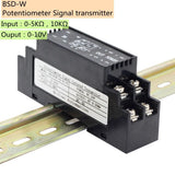 Signal Converter Transmitter Potentiometer DC24V Ohm Input 4-20mA 0-10V Output
