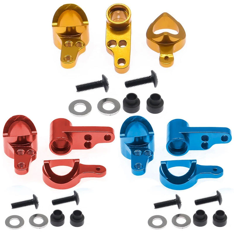 2pcs Steering Servo Saver Complete 1268 For RC Car 1-14 Wltoys 144001 Buggy