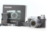 [TOP MINT in BOX] FUJIFILM X20 12.0MP Silver Compact Digital Camera from JAPAN