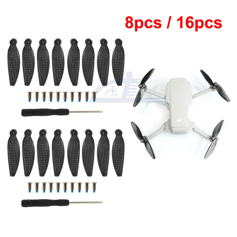 Low-Noise Propellers Carbon Fiber Props Blade For DJI Mavic Mini 2 Accessories