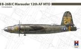 *Sealed* Hobby 2000 B-26B/C Marauder - Hasegawa Plastic / Cartograf Decals- Read