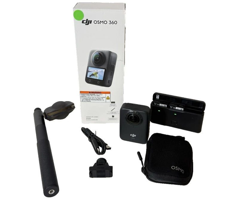DJI - Osmo 360 Adventure Combo - Black