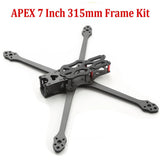 APEX 315mm 7 Inch Carbon Fiber Quadcopter Frame Kit 5.5mm Arm for FPV RC