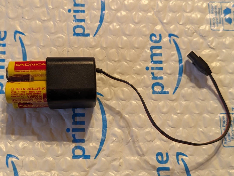 USED SANYO CADNICA BATTERY N-550AA 1.2V 4 cell battery pack N Ni-Cd Multiplex Battery