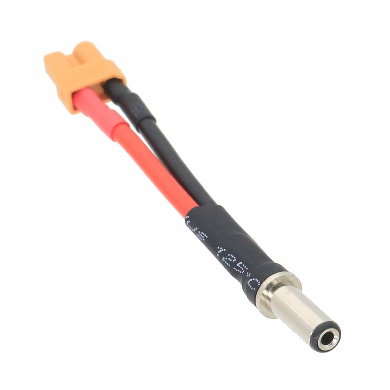 Male DC 5.5 x 2.1mm barrel to XT30 Female cable 16AWG 5CM RC Battery Supply FPV