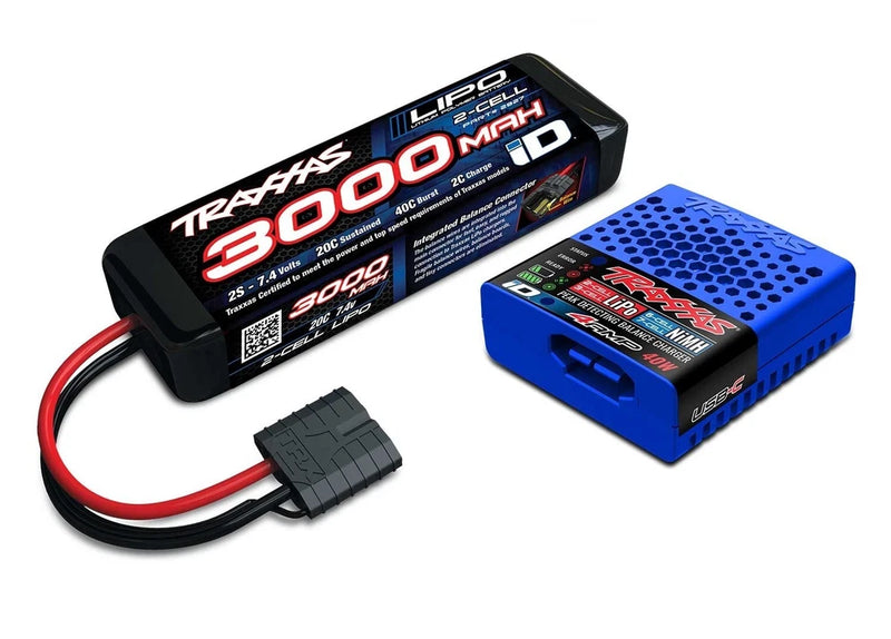 Traxxas 2985-2S - 2s LiPo USB-C Completer Pack w/ Traxxas iD Technology