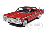1964 CHEVROLET IMPALA RED 1/24 DIECAST MODEL CAR MOTORMAX 73259