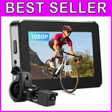 Rechargeable 360?? Rotary Bicycle Rear Camera - Includes Monitor & Accessories=