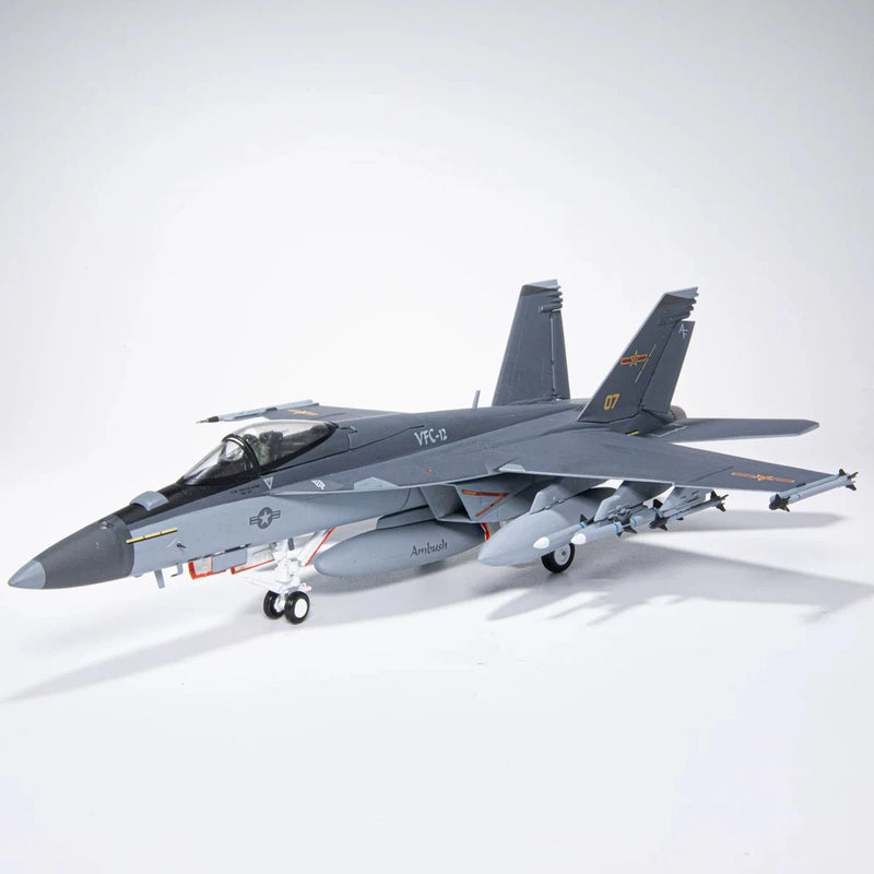 1/72 Albatros F/A-18E Fighter Aircraft Aggressor Squadron Metal Finished Model