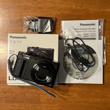 Panasonic LUMIX DMC-TZ71 Digital Camera, Black, EU ersion