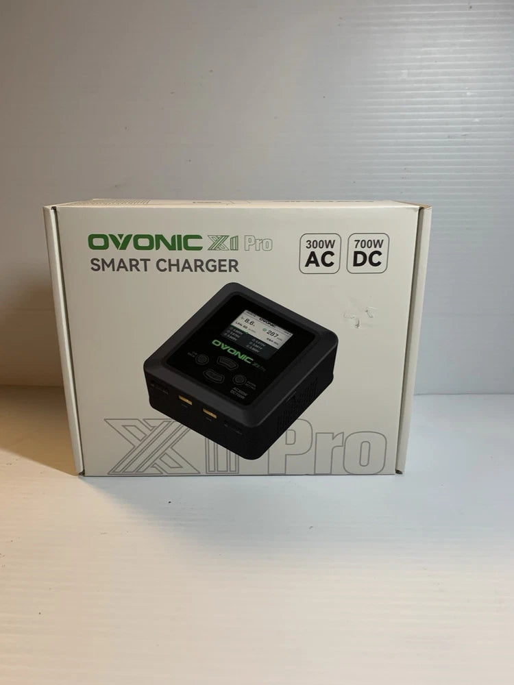 OVONIC X1 Pro Dual Lipo Battery Charger Discharger 16A AC300W DC700W Smart LCD Battery