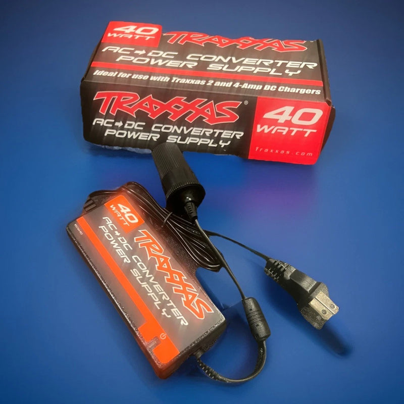 New Traxxas 2976 AC to DC Converter Power Supply for 2-4 amp DC Chargers (qty.1) Converter