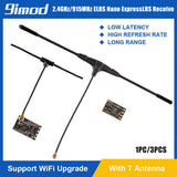 2.4GHz/915MHz ELRS Nano ExpressLRS Receiver WiFi for RC FPV Racing Drone