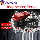 70KG Brushless Motor Servo Metal Steel Gear Waterproof IP68 for RC Car Robot DIY