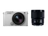 Panasonic LUMIX S9 W Kit 18-40mm+50mm Light Silver x Smoky White Leather