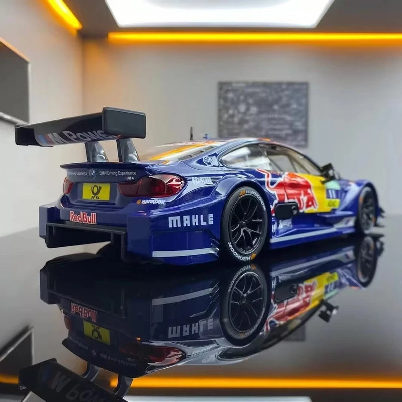 1:24 BMW M4 GT3 Red Bull Sports Car Diecast Metal Model Collectable Toy Gift NEW