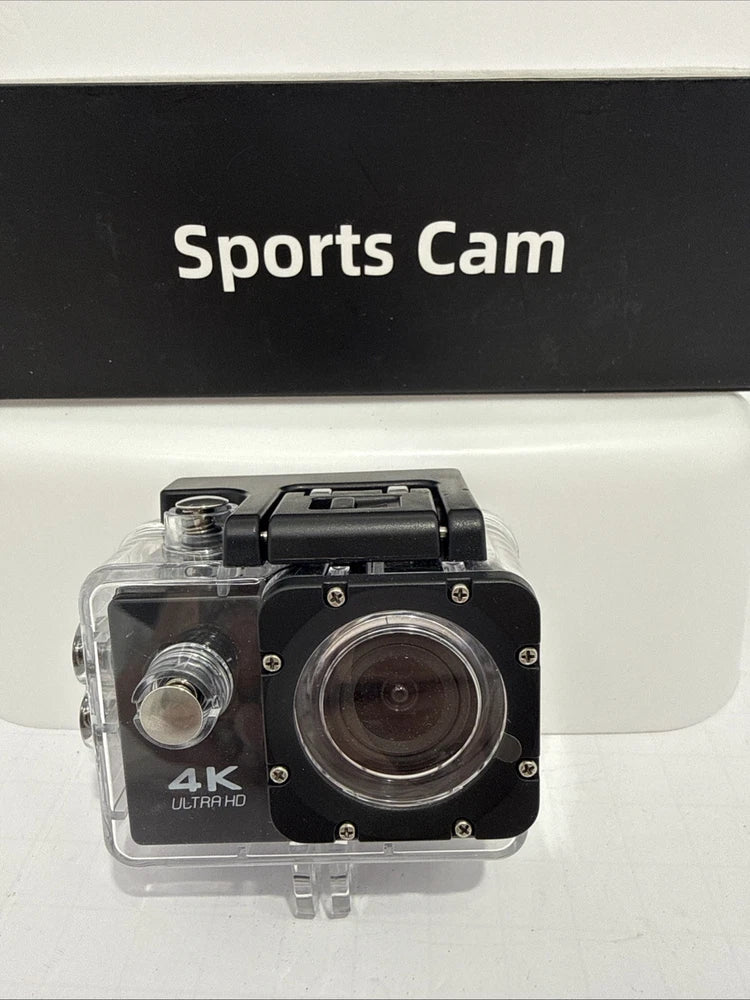 4K Ultra HD Action Camera WiFi Waterproof Sports Cam w/ Case & Mounts