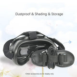 For DJI FPV Goggles Storage Holder Protective Case w/ Antenna Mat Storage Slot
