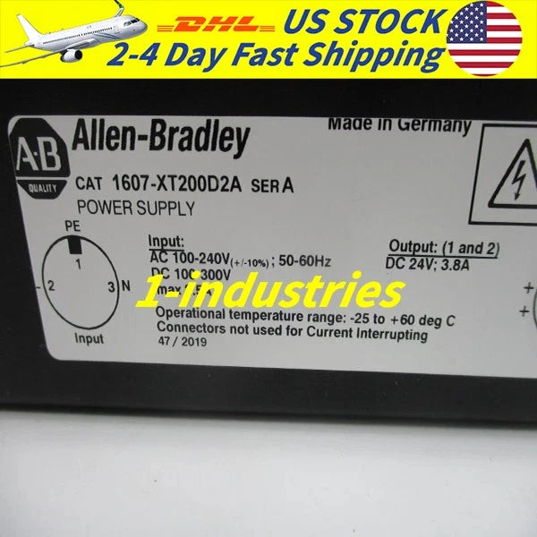 Brand New Allen-Bradley 1607-XT200D2A 200W 24V DC-DC Converter 18-32V Input