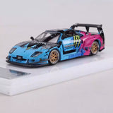 Car demon 1:64 Ferrari F40 LBWK talons painted alloy car model collection