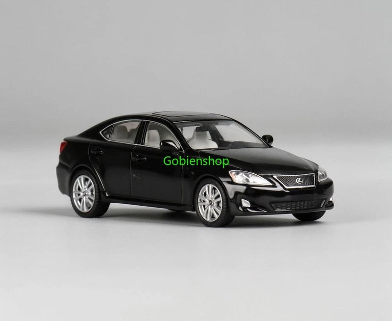 GB JKM 1:64 Black IS350 Sedan Sports Model Diecast Collect Car