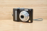 Panasonic Lumix DMC-LZ8 8.1MP Digital Camera Leica Lens Y2K Black