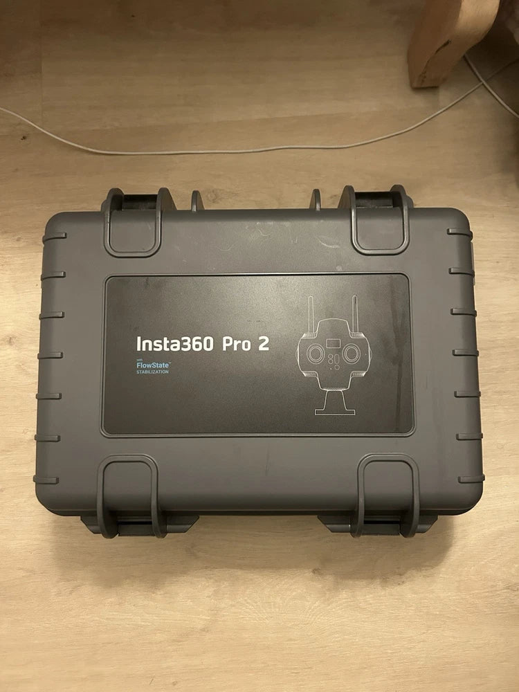 Insta360 Pro2 360 VR Camera 8K + Accessories with Travel Case