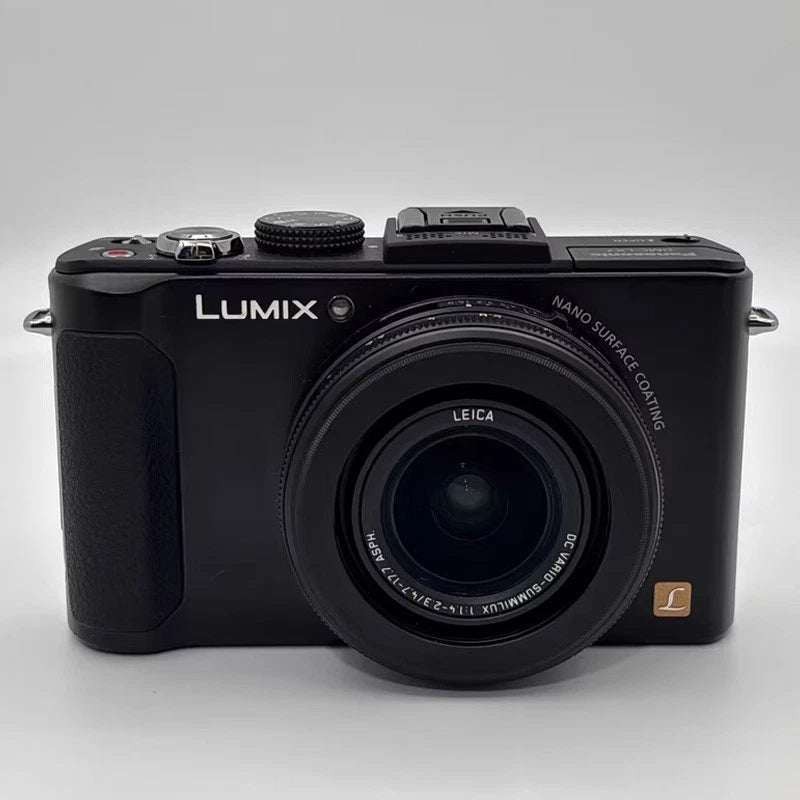 Panasonic LUMIX DMC-LX7 Digital Camera 10.1MP  3.8x Optical Zoom Black - 90% New