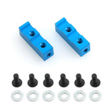 2pcs Aluminum Alloy Servo Mount 54587 Set For Tamiya G601/GF01/WR02 RC Car