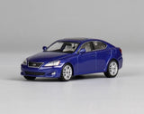 EY JKM 1:64 Blue IS350 Sedan Sports Model Diecast Display Car