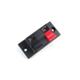 Audio Speaker Input Terminal Pair Wire Cable Connector Rectangle, 2-Slot 53mm (2