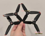 1 Set Genuine OEM FPV Propellers Blades Quiet Quick Release Props