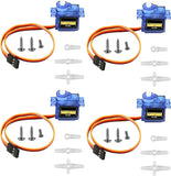 4Pcs SG90 Micro Servo Motor 180 Degree SG90 9G Gear Motor Control for Arduino Ra