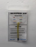 Model Car Distributor Yellow 9 Wires 1/24 1/25 V8