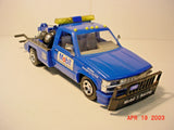 95 Chevy Tow Truck Mobile One Battery Power Osterman 1/24 Plastic Model   Uprm Battery