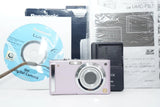 [MINT w/ Box] Panasonic Lumix DMC-FS3 Pink w/ Battery & Charger #2941
