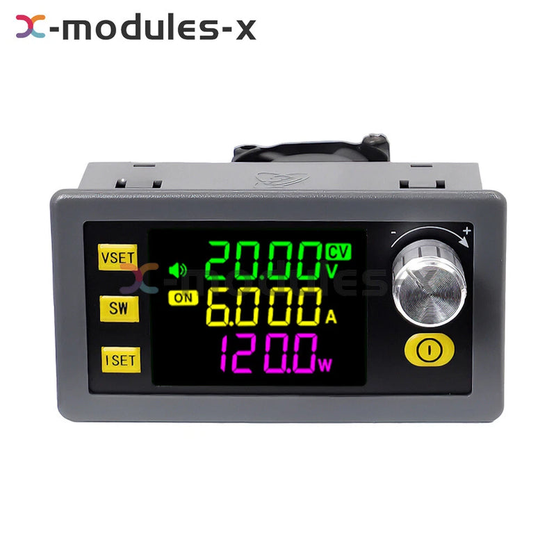 SK120 CNC Adjustable Buck-Boost Power Supply Module Voltage Regulator DC6-36V U