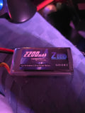 ZEEE 2200mAh 50C 2S Lipo Battery For 1/10 And 1/8 RC Cars