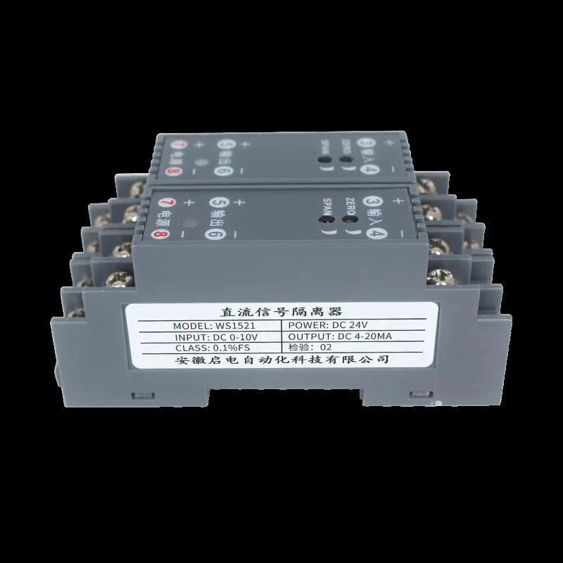 Current Voltage Signal Isolator 4-20mA 0-75mV Transmitter DC12V DC24V Converter