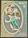 De'Von Achane 2023 Panini Select Football - Select Certified #CRO-DAC (RC) Converter