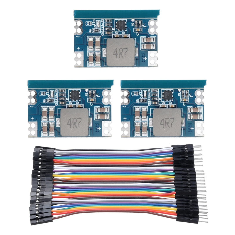 Buck Converter Voltage MINI560 7-20V to 3.3V 5A with 10cm 40P Line 3Pcs
