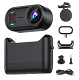 4K Thumb Action Camera WiFi Wearable POV Cam + Charging Action Pod 64GB Vlogging