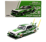 Pop Race 1:64 Nissan Skyline C210 Kaido Racer Bosozoku Style Model Car PR640061