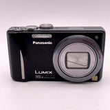 Panasonic Lumix DMC-ZS8 Digital Camera ¨C Black ¨C Battery Cover Damaged For Parts