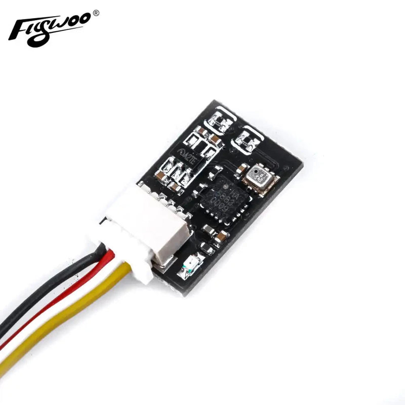 Flywoo BQNANO V1.0 FPV drone circuit board with sensors and pin connector