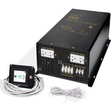 10000W Split Phase Inverter Pure Sine Wave 36V to 120V 240V Solar Home LCD Wired