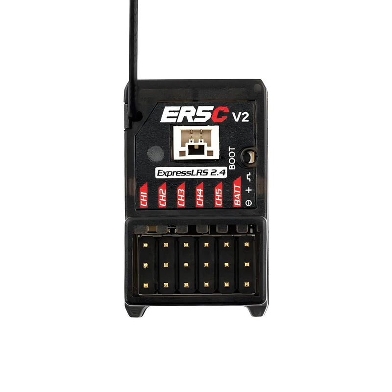 RadioMaster ER5C V2 ELRS PWM Receiver for RC Car Boat Model Drone 5CH 2.4GHz