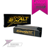 Exalt X-Rated 5200mah 135c 2s 7.6v LCG Shorty HardCase HV Lipo Battery - EXA3203 Battery