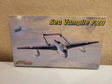 Cyber Hobby Dragon Sea Vampire F.20 1/72 Golden Wings Series Model Kit 5112